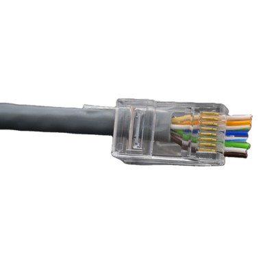 Factory Price Ez Cat5 8pin Rj45 Network Connector